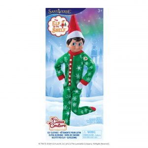 ELF ON THE SHELF PIGIAMA FIOCCHI DI NEVE