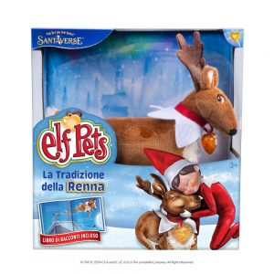 ELF PETS: RENNA PELUCHE E LIBRO