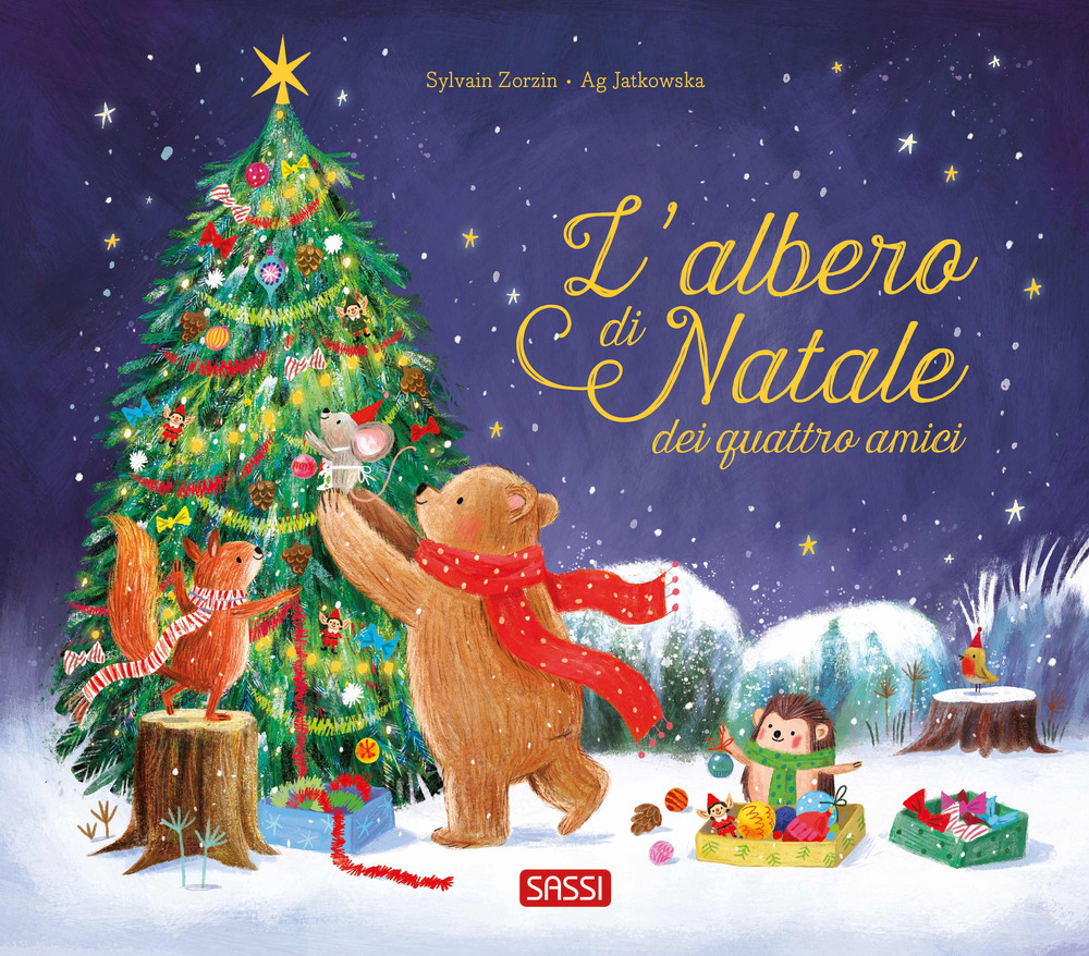 L'ALBERO DI NATALE DEI QUATTRO AMICI